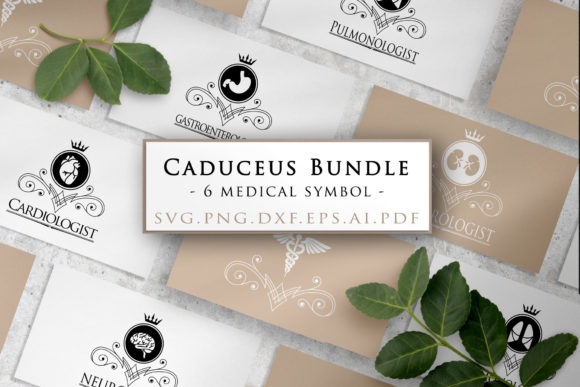 Caduceus Bundle: Graphics for Crafts