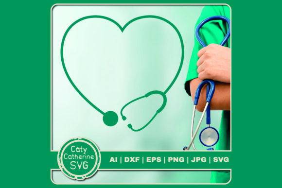Doctor Nurse Love Heart Stethoscope