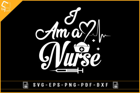 I Am a Nurse T-shirt Design Sublimation