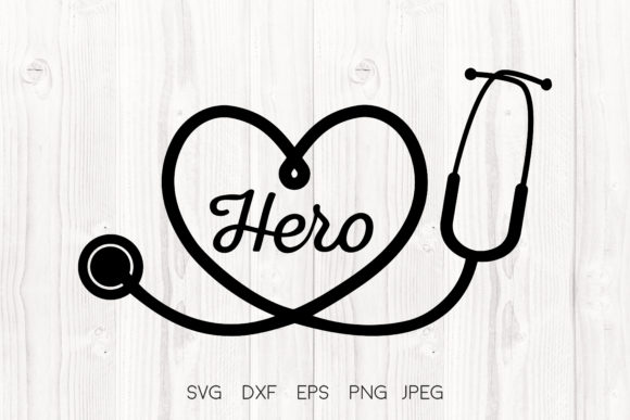 Nurse Hero Svg: Graphics for Crafts