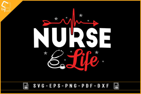 Nurse Life Design with Vector Heart Rate