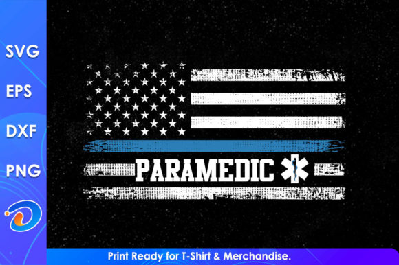 Paramedic Nurse America Flag Svg Files: Graphics and Crafts for Real Projects
