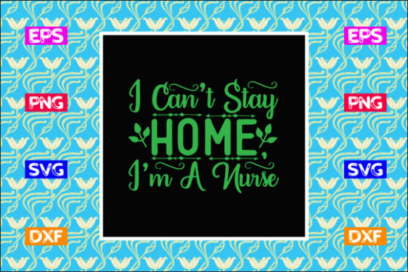 Stay Home SVG Design, Graphics and Crafts